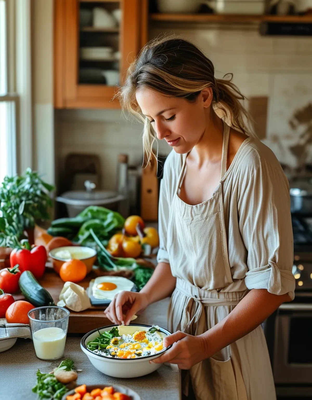 The Savory Cottage Cheese Breakfast Bowl That's Replacing Sweet Breakfast Bowls